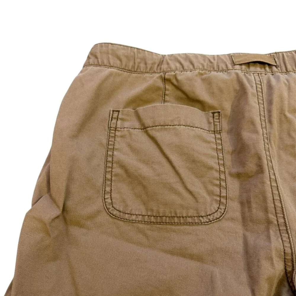 Lands' End Drawstring Khaki Chino Shorts